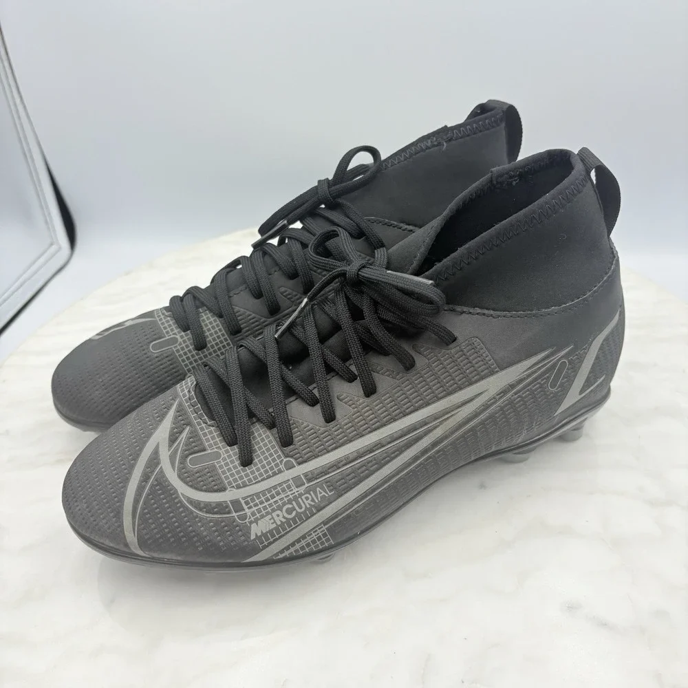 Nike Mercurial Superfly‎ 8 Size 5.5 Youth Soccer Futbol Cleats CV0790 Black